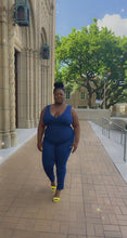 Load and play video in Gallery viewer, “Trina” Jean Jumpsuit
